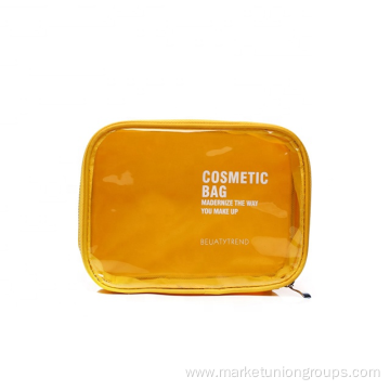 Custom Cheap Eco Friendly Waterproof PVC Travel Makeup Brush Bag